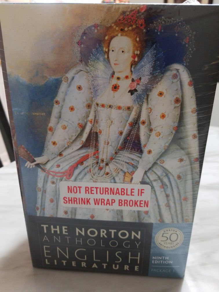 The Norton Anthology of English Literature Ninth 9th Edition Package 1 A,B,C NEW