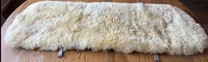 Genuine Fur Back Seat Cover 
