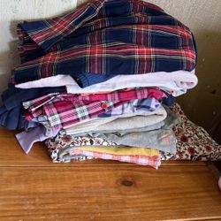 Girls Clothes Some With Tags A Mix Of Winter And Summer Shirts! 