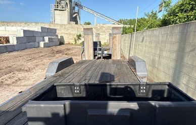 2016 Equipment/Tow Trailer 20 feet 10000 lb GVWR with Ramp 4Wheel brakes