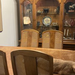 Dinning Table And Hutch