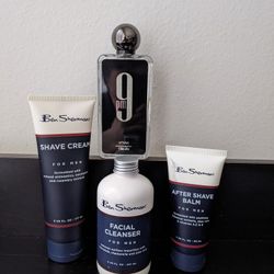 100ml mens cologne, used once & skin care $50