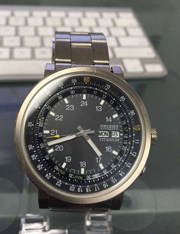Orient automatic Titanium Men's Watch
