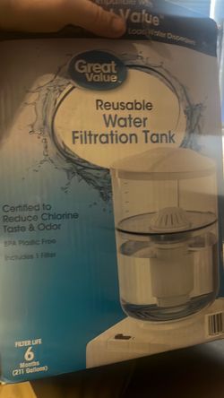 5 gallon water filtration tank