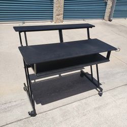 Black Music Studio Desk 