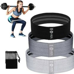 Te-Rich Fabric Resistance Loop Exercise Bands

