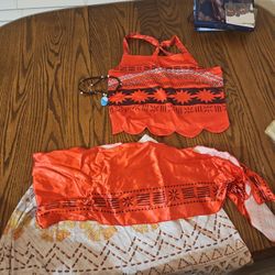 DISNEY MOANA KIDS COSTUME
