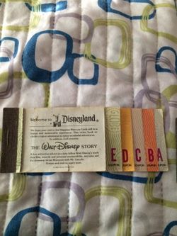 Disneyland Ticket Booklets from the 70's
