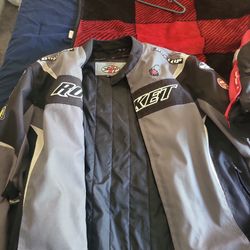 Motorcycle Jackets. Joe Rocket Size XL. Sedici Size Medium.