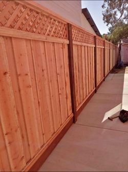 Fences Redwood