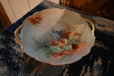 Limoges Plate With Handles