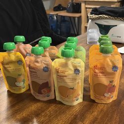 Organic baby food 0.50 each $5.00 for all