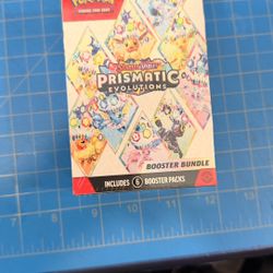 Pokemon Cards Prismatic Evolutions Booster Bundle