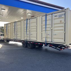 40 FOOT 4 DOOR 1-TRIP /NEWER SEA SHIPPING CONTAINER