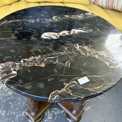 Granite top side table