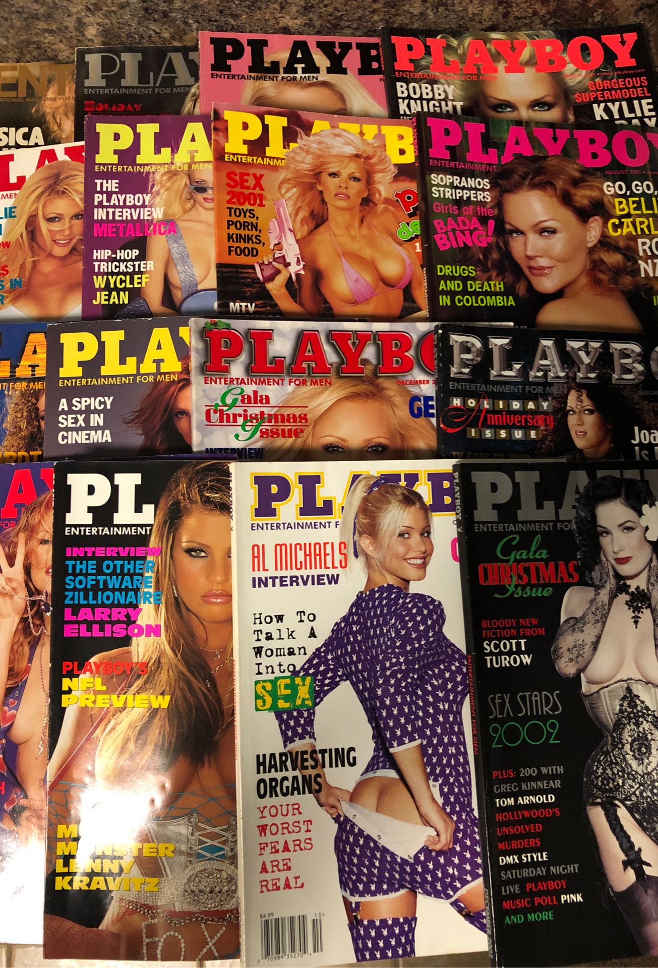 15 volumes of playboy magazines 1 retro penthouse