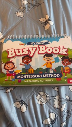 Busy book for toddlers