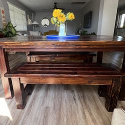 Beautiful Wood Dining Table