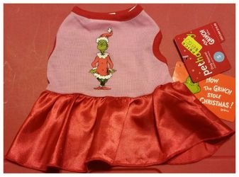 The Grinch Pet Dress - Small