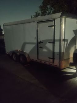 Enclosed Cargo Trailer Tandem Axle