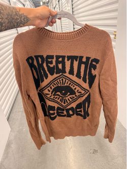 PacSun Breathe Deeper Knit Sweater S