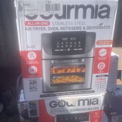 Stainless Steel Air Fryer Oven Rotisserie Dehydrator 