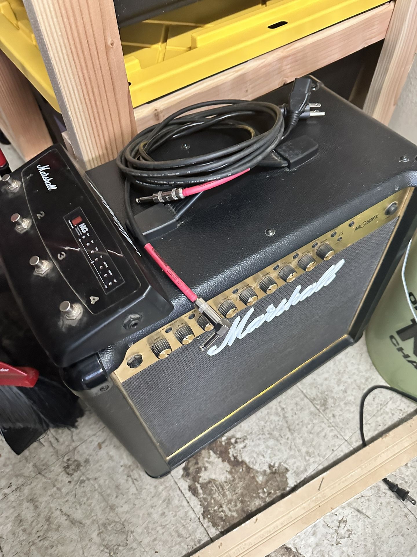 Marshall MG50fx Amp With Pedal