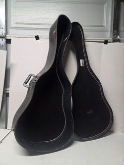 Guitar case for acoustic