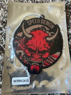Speed Demon Watermelon Ice Car Air Freshener