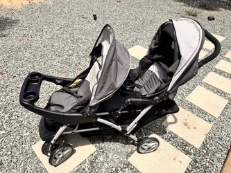 Graco Duo Glide Double Stroller for kids toddler baby