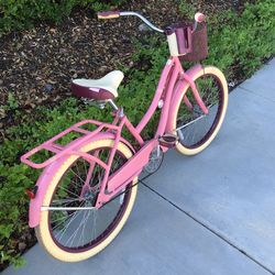 24 Huffy Nel Lusso Ladies Girls Pink Beach Cruiser for Sale in Lake Elsinore CA OfferUp