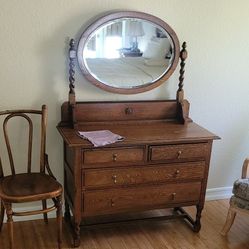 Dresser and Mirror 
