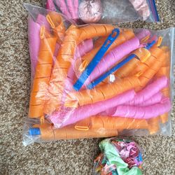 Hair Curl Supplies And Clips
