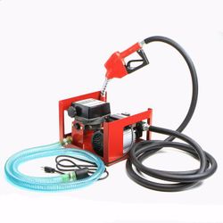  110V DIESEL BIODIESEL KEROSENE Oil TRANSFER FUEL FILLING  PUMP METER AUTOMATIC FUELING NOZZLE Electric 