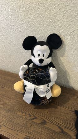 Disney's Mickey Mouse Glow-In-The Dark Buddy & Throw