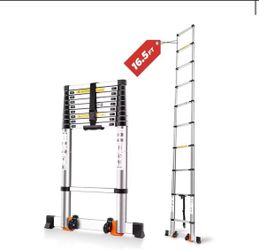 SAKER® Aluminum Telescoping Extension Ladder