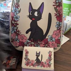 Studio Ghibli Kiki's Delivery Service Jiji Sakura Mini Backpack