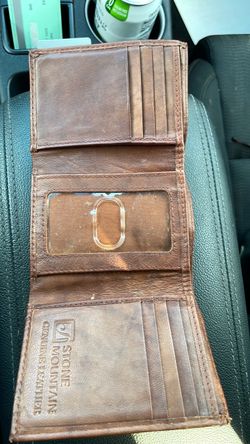 Mens brown wallet