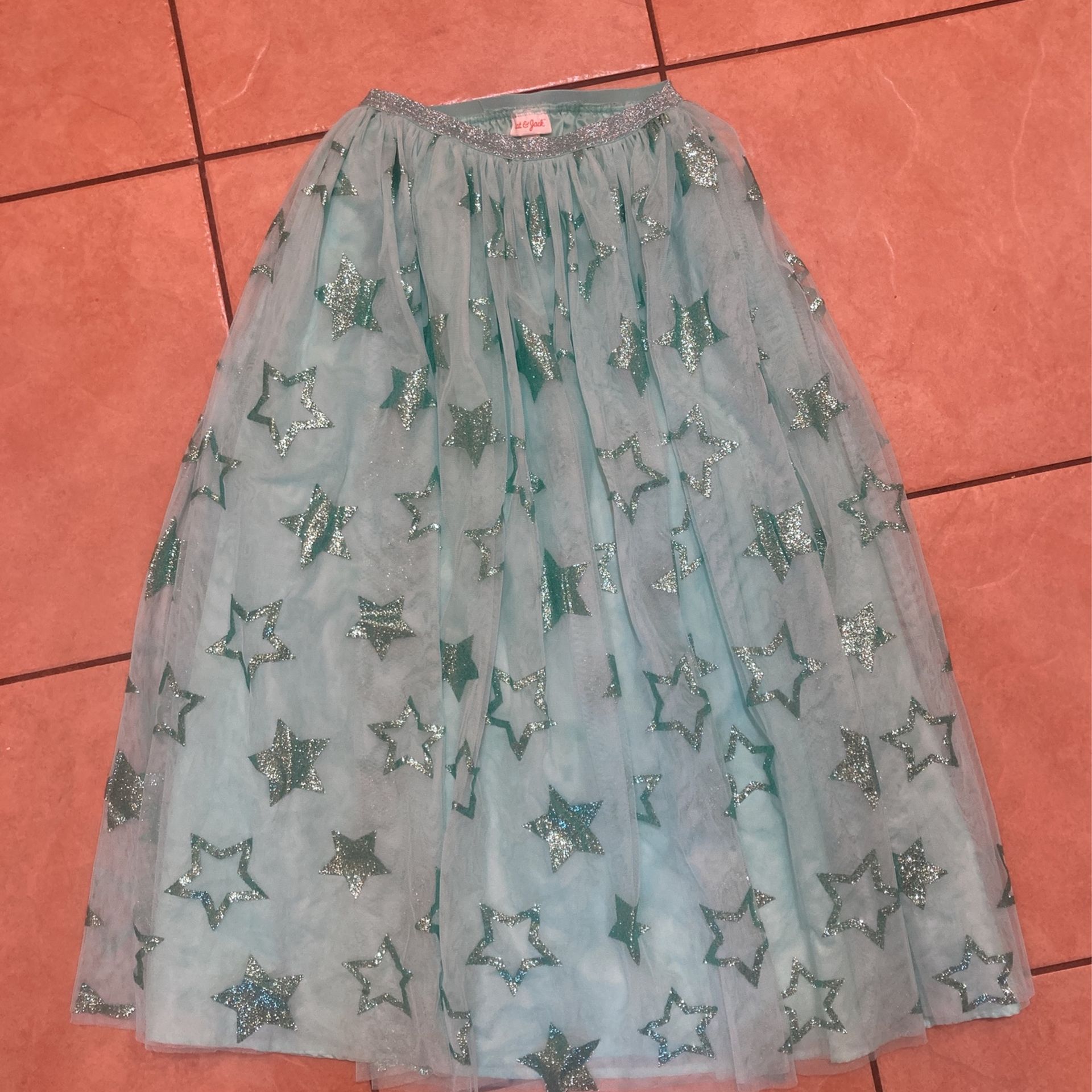 Girl Long Tulle Skirt Size 14/16