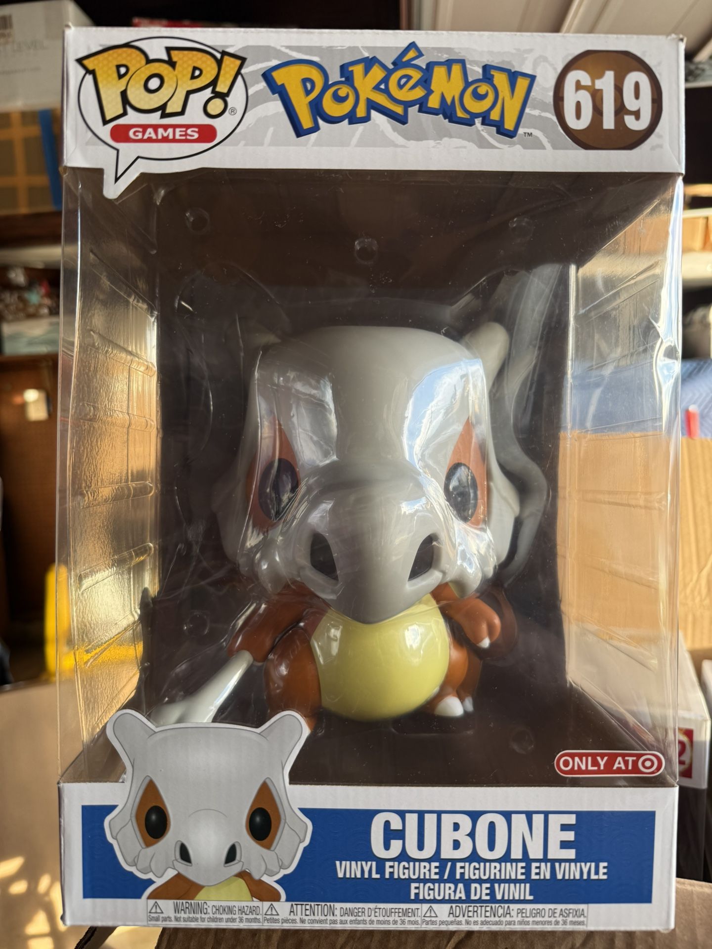 Cubone 10 inch Pokemon Funko Pop Target Exclusive