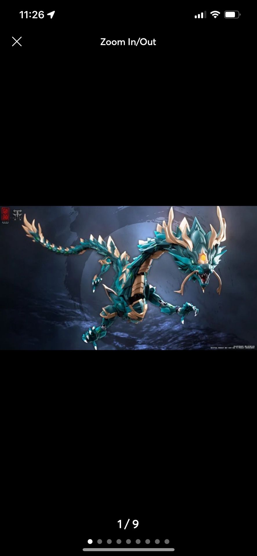 Cangdao CD-DB-01 Azure Dragon Mythical Animals Series Alloy Action Figure
