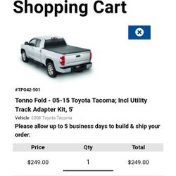Tonneau Cover Toyota Tacoma