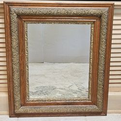 Vintage Ornate Mirror 26" x 30", 