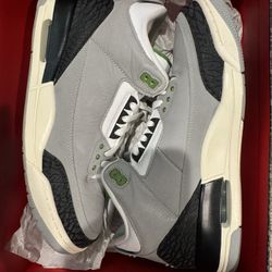 Air Jordan 3 Retro “Chlorophyll” Size 11 Men’s OG ALL