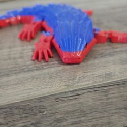 3D Printed Articulated Lizard