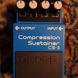 Boss Compression Sustainer CS-3 Guitar Effects Pedal