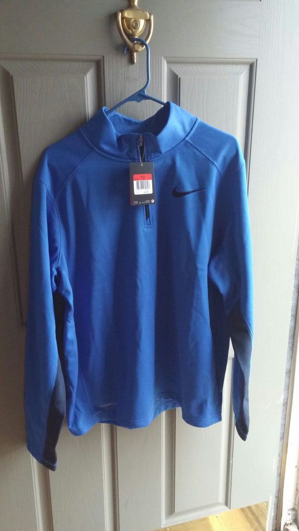 New nike blue pullover large
