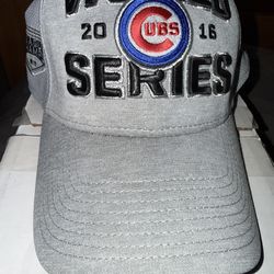 Chicago Cubs Brand New ERA gray 2016 World Series Champions Hat Cap, never worn, $30 cash. This hat has been stored in box, never worn.