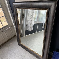 Wall Hung Mirror - Roughly 40.5”x50.5”