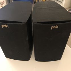 POLK speaker x2